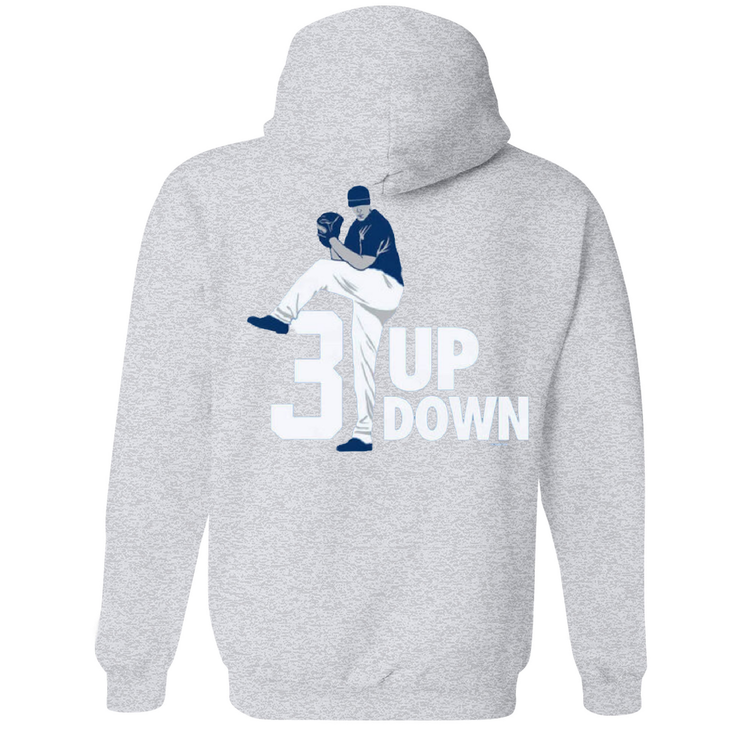 Mens Medium Grey Heather Style_Hoodie